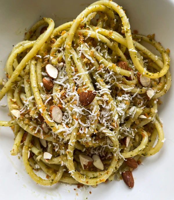 Pesto Anchovy Pasta