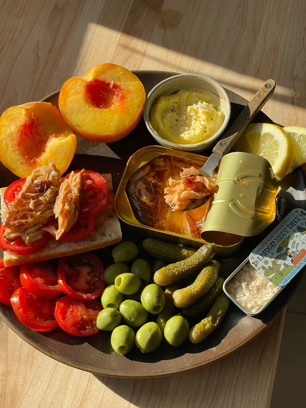Summery Trout Snack Bowl